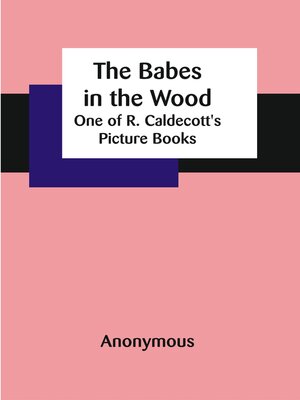 cover image of The Babes In the Wood